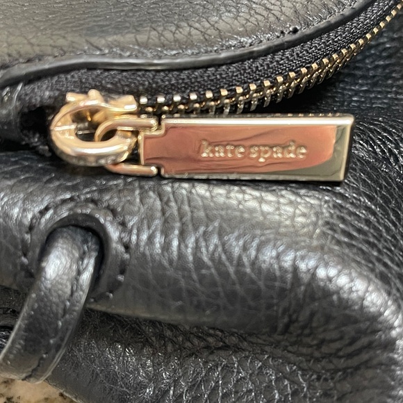 Kate Spade Leila Medium Flap Backpack, Black Leather main image 7
